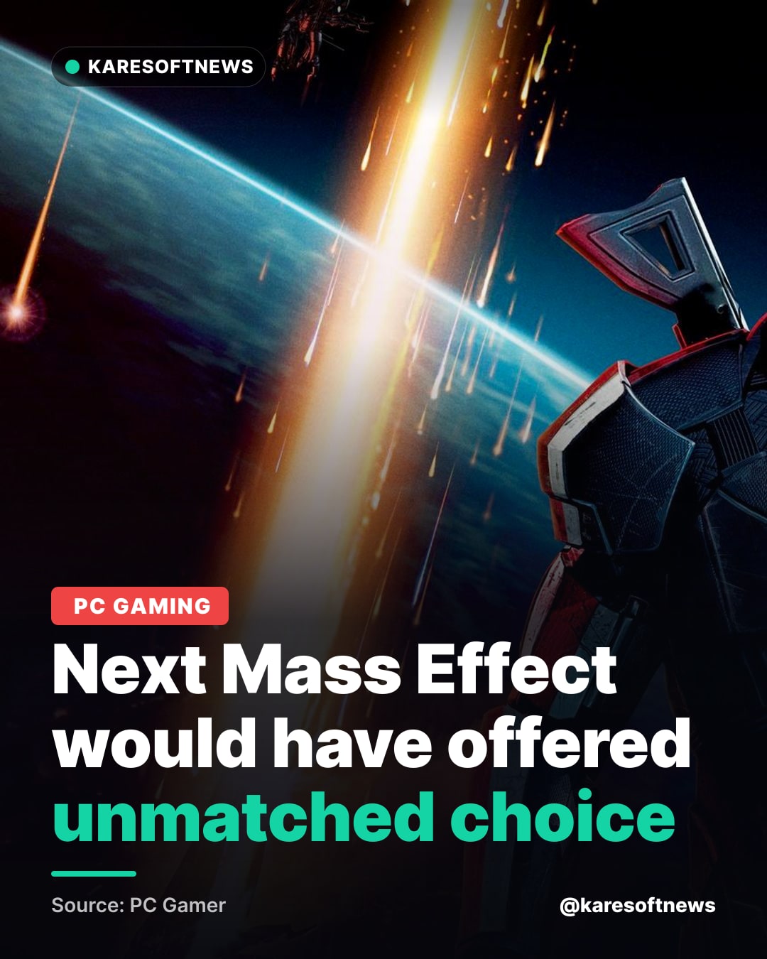 Next Mass Effect would have offered unmatched choice