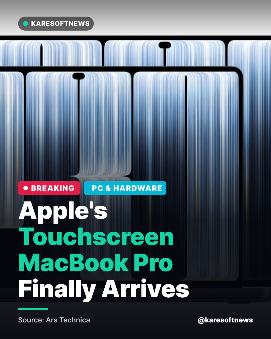 Apple's Touchscreen MacBook Pro Finally Arrives