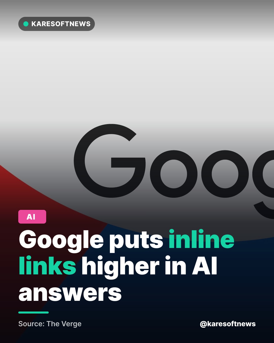 Google puts inline links higher in AI answers