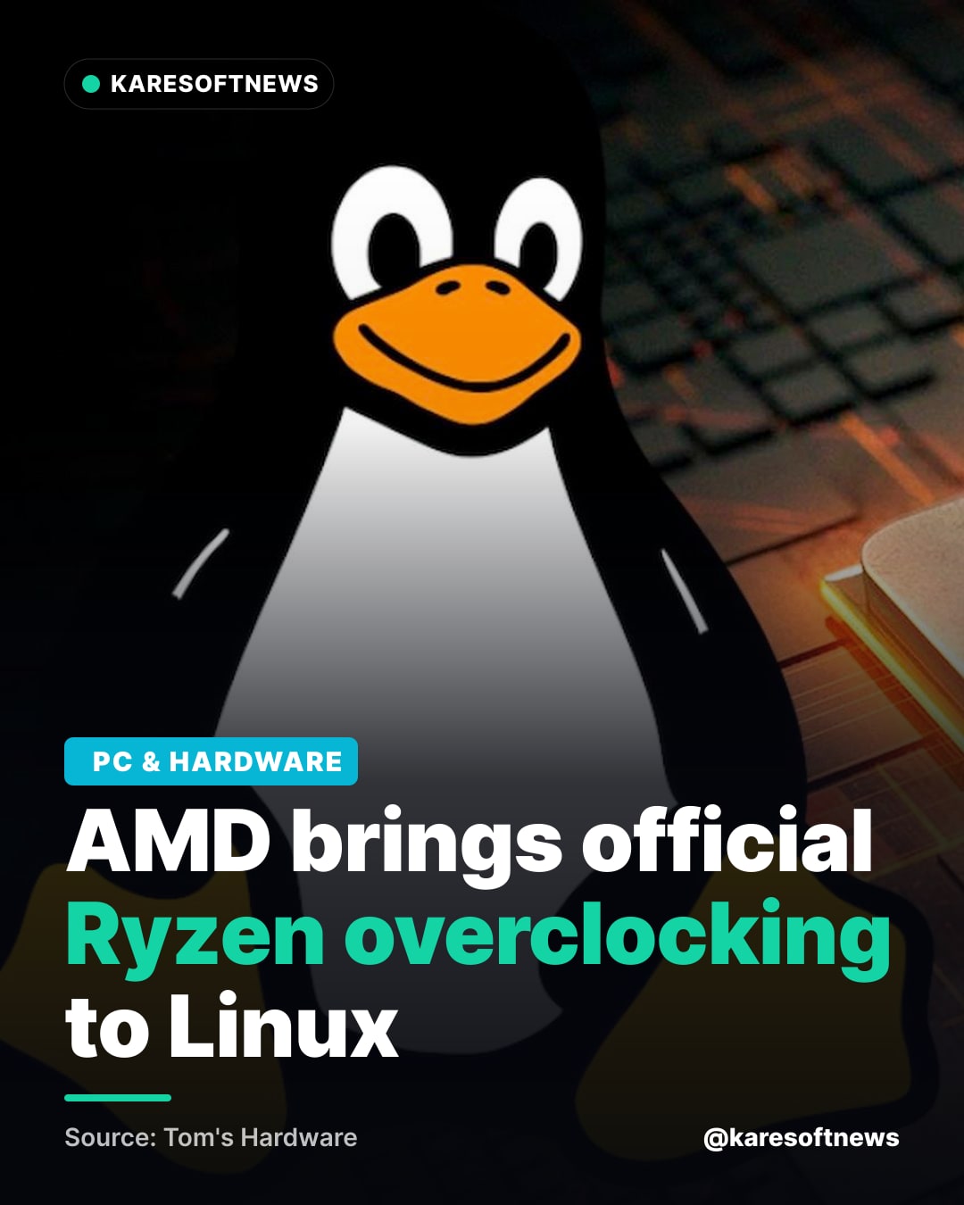 AMD brings official Ryzen overclocking to Linux