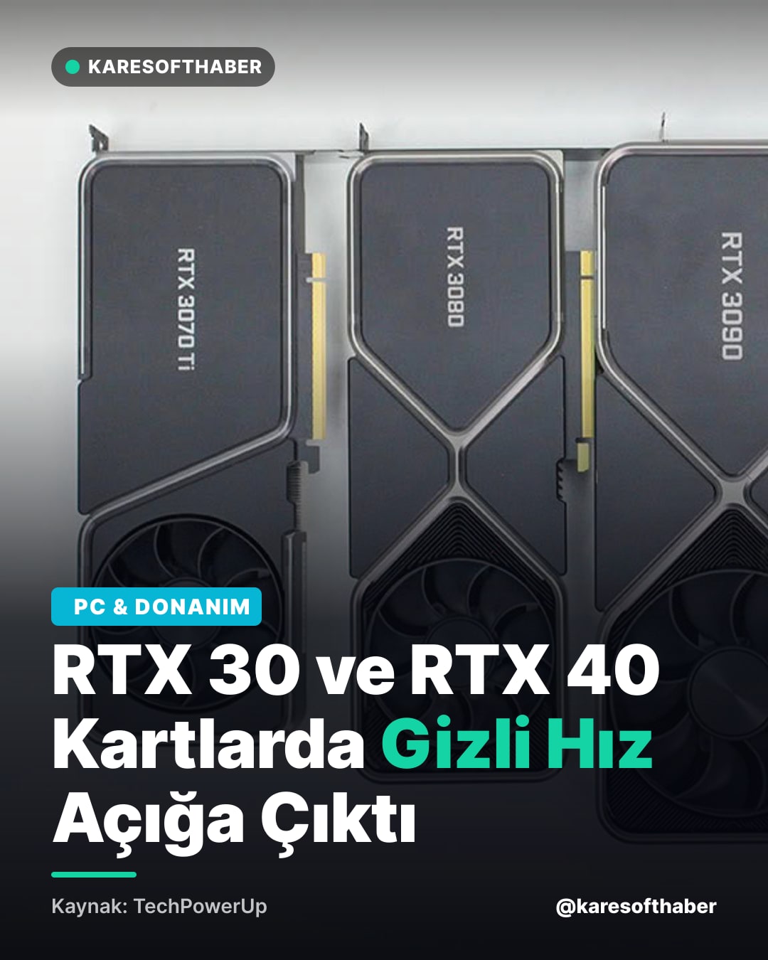 RTX 30 ve RTX 40 Kartlarda Gizli Hız Açığa Çıktı