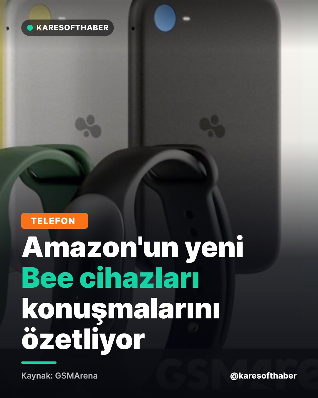 Amazon'un yeni Bee cihazları konuşmalarını özetliyor