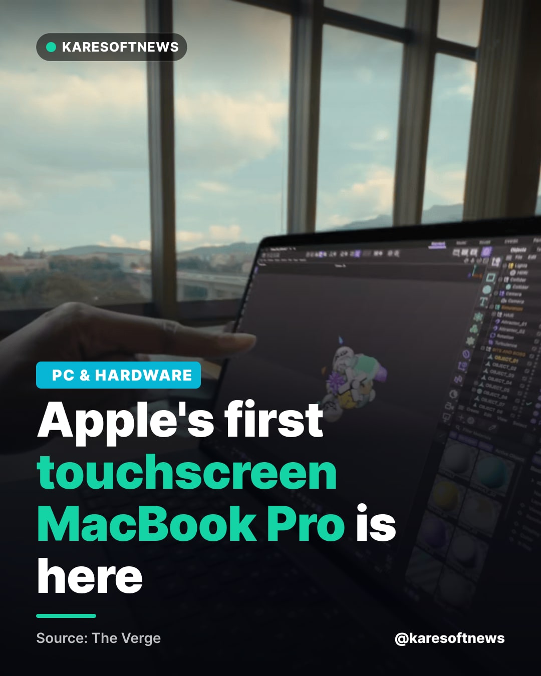 Apple's first touchscreen MacBook Pro is here