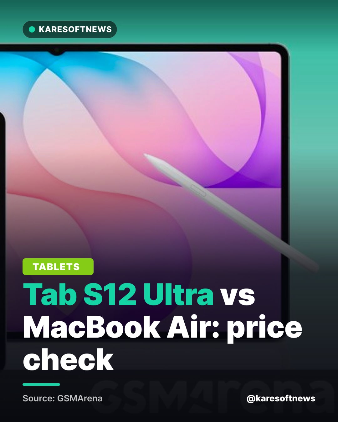 Tab S12 Ultra vs MacBook Air: price check