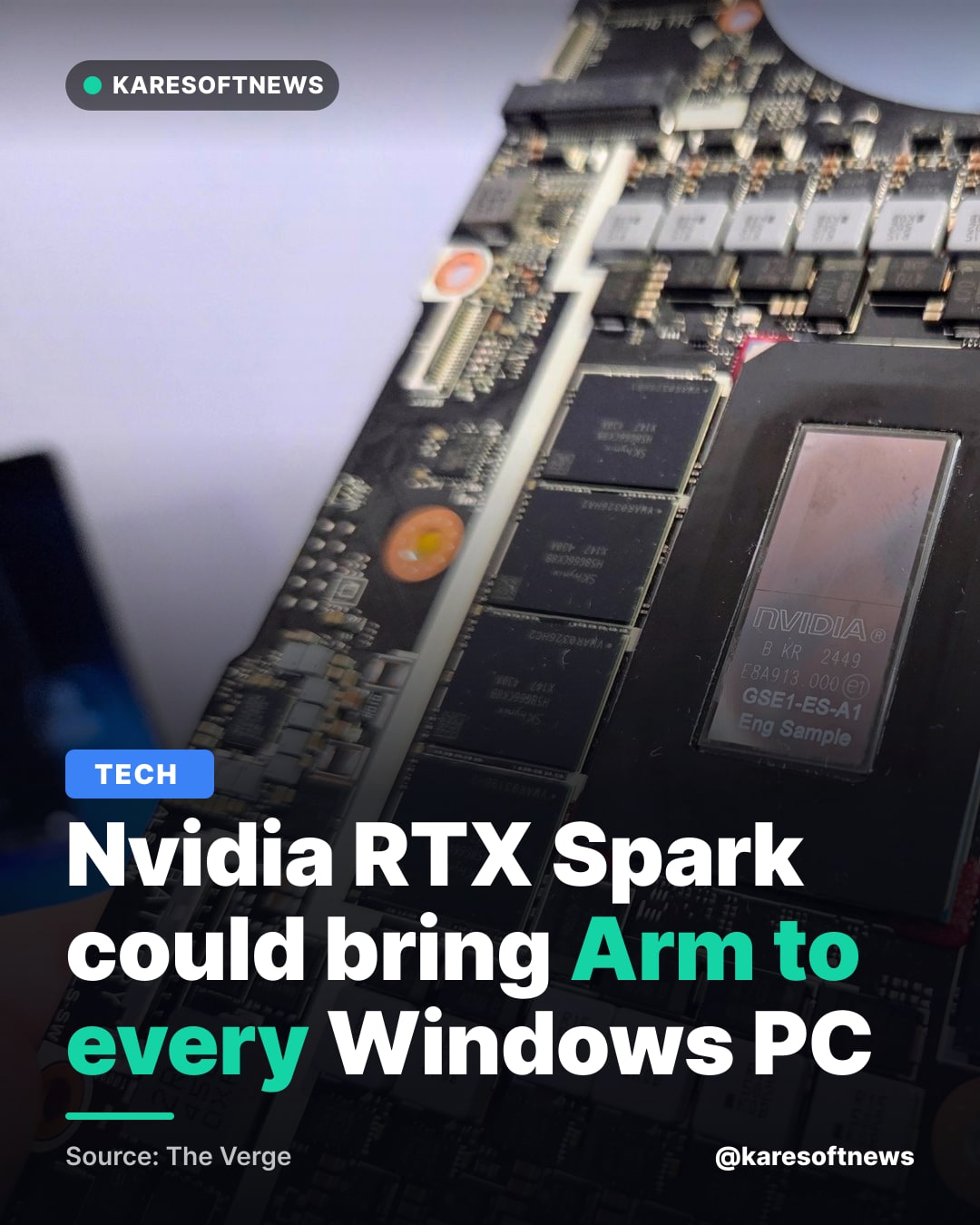 Nvidia RTX Spark could bring Arm to every Windows PC