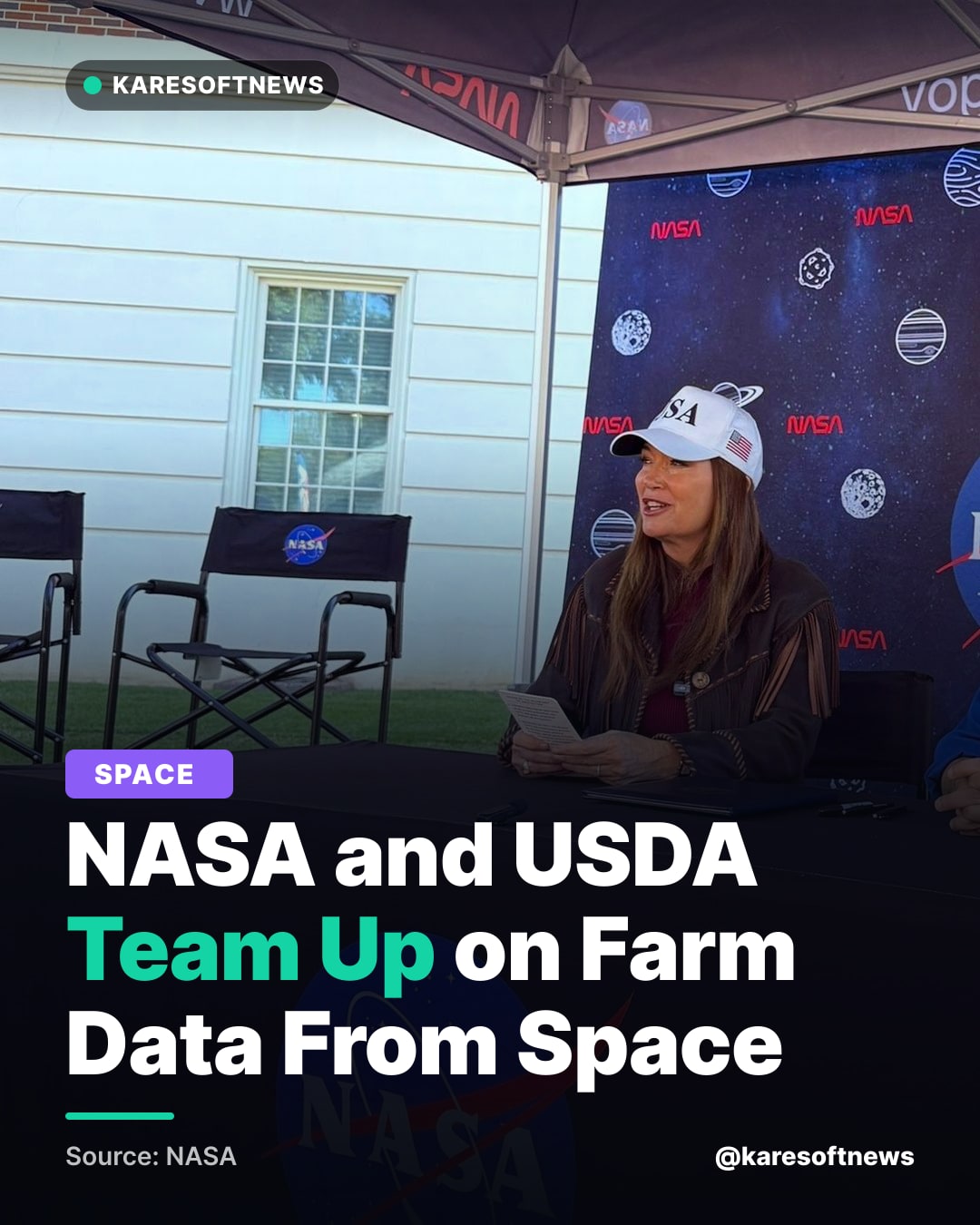 NASA and USDA Team Up on Farm Data From Space