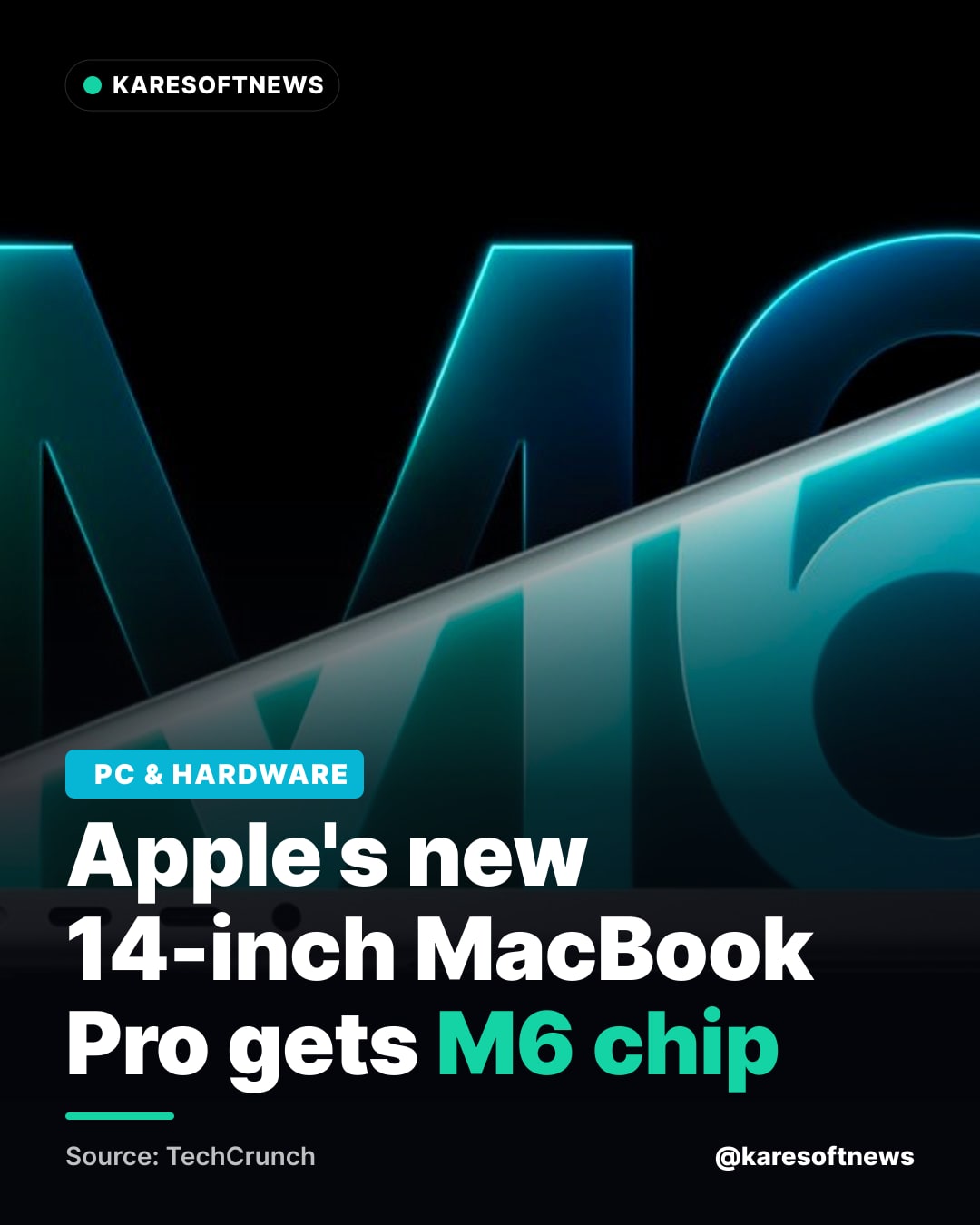 Apple's new 14-inch MacBook Pro gets M6 chip