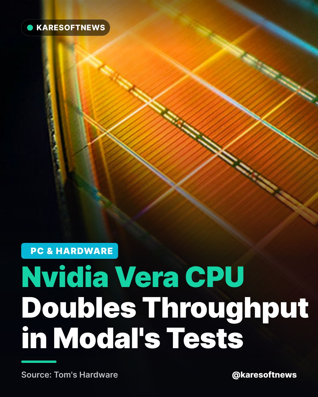 Nvidia Vera CPU Doubles Throughput in Modal's Tests