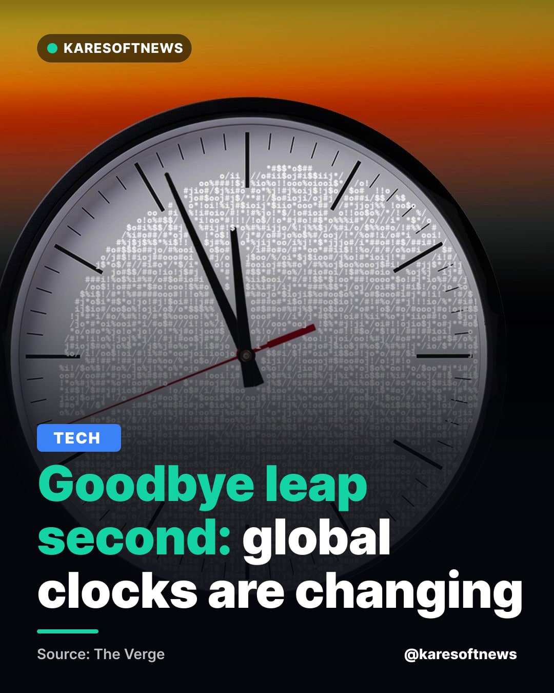 Goodbye leap second: global clocks are changing