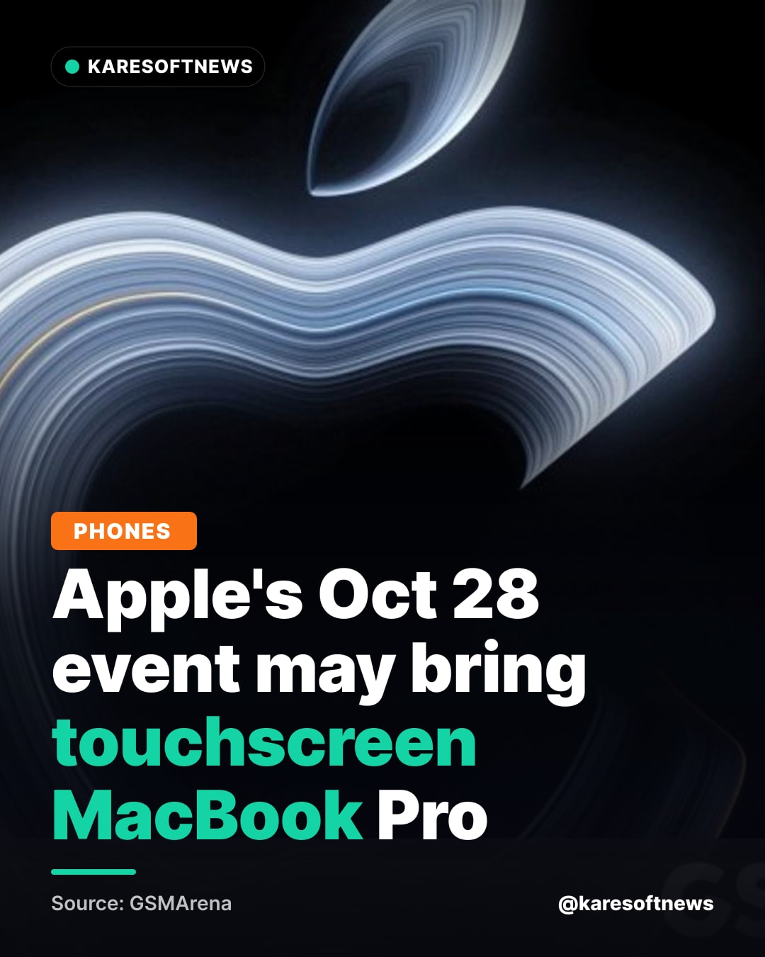 Apple's Oct 28 event may bring touchscreen MacBook Pro