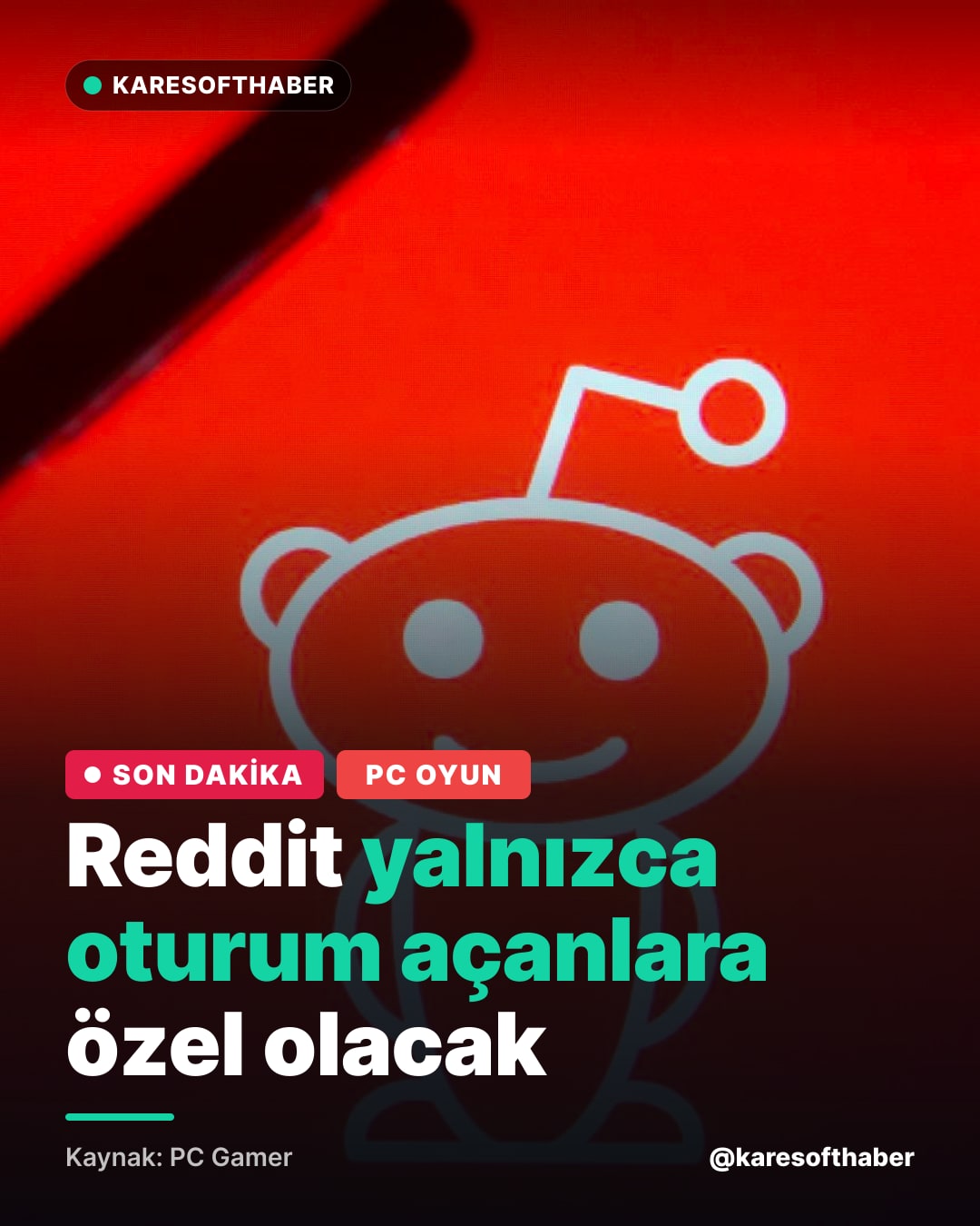 Reddit yalnızca oturum açanlara özel olacak