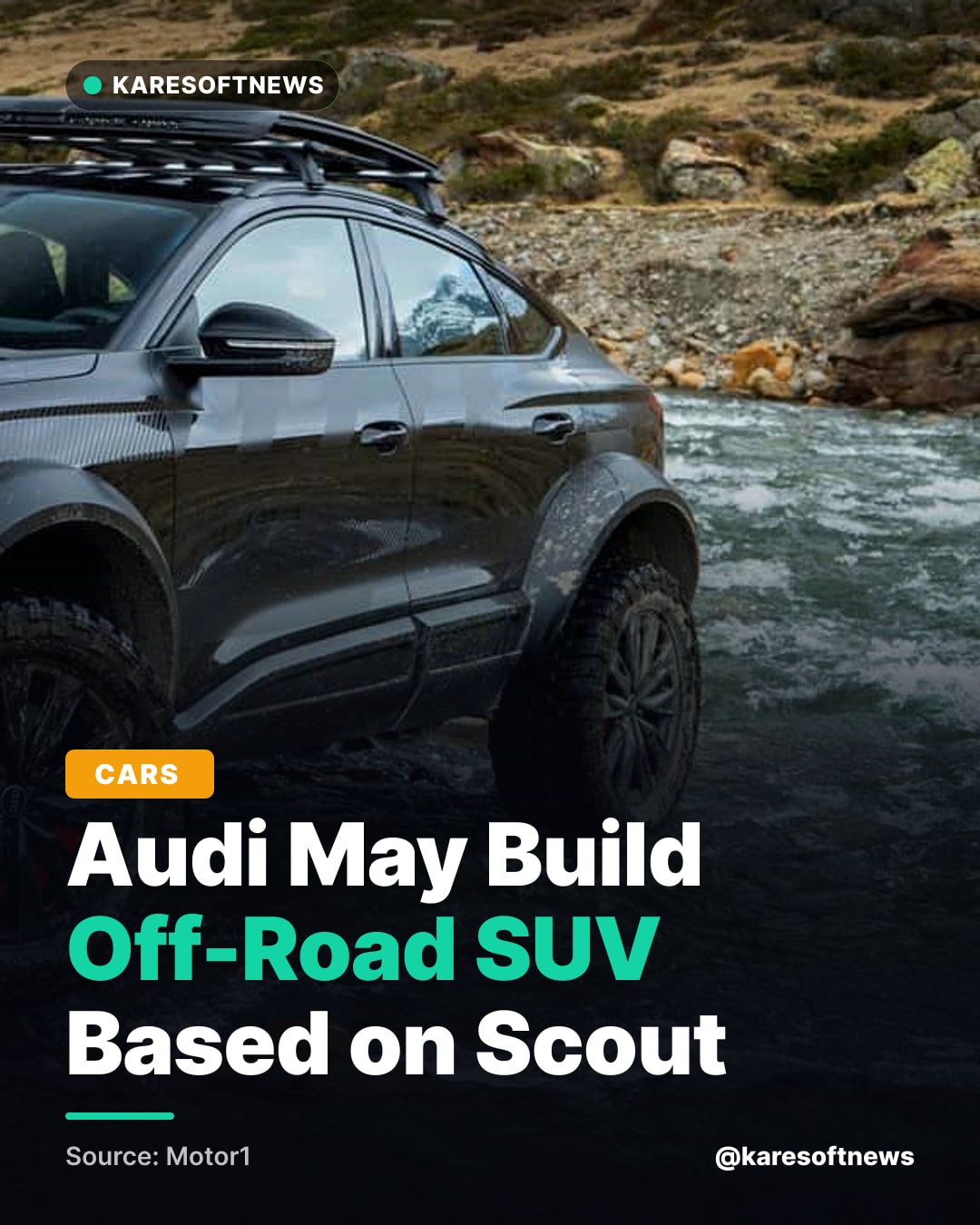 Audi May Build Off-Road SUV Based on Scout