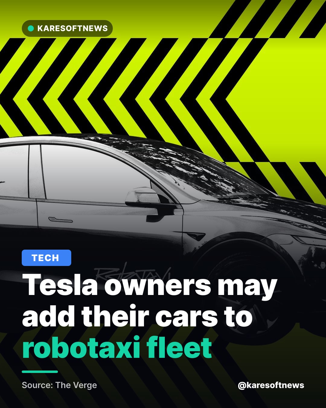 Tesla owners may add their cars to robotaxi fleet