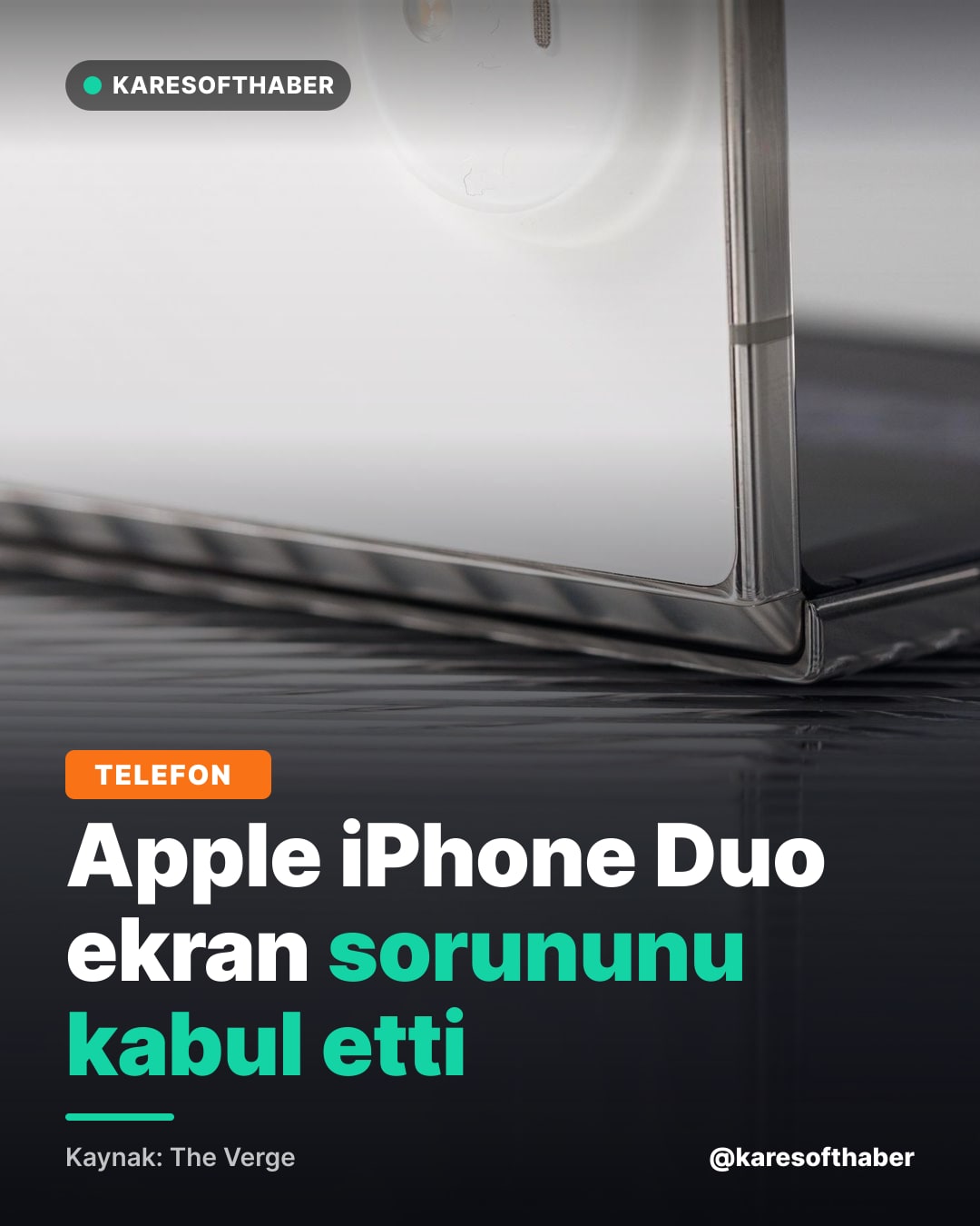 Apple iPhone Duo ekran sorununu kabul etti
