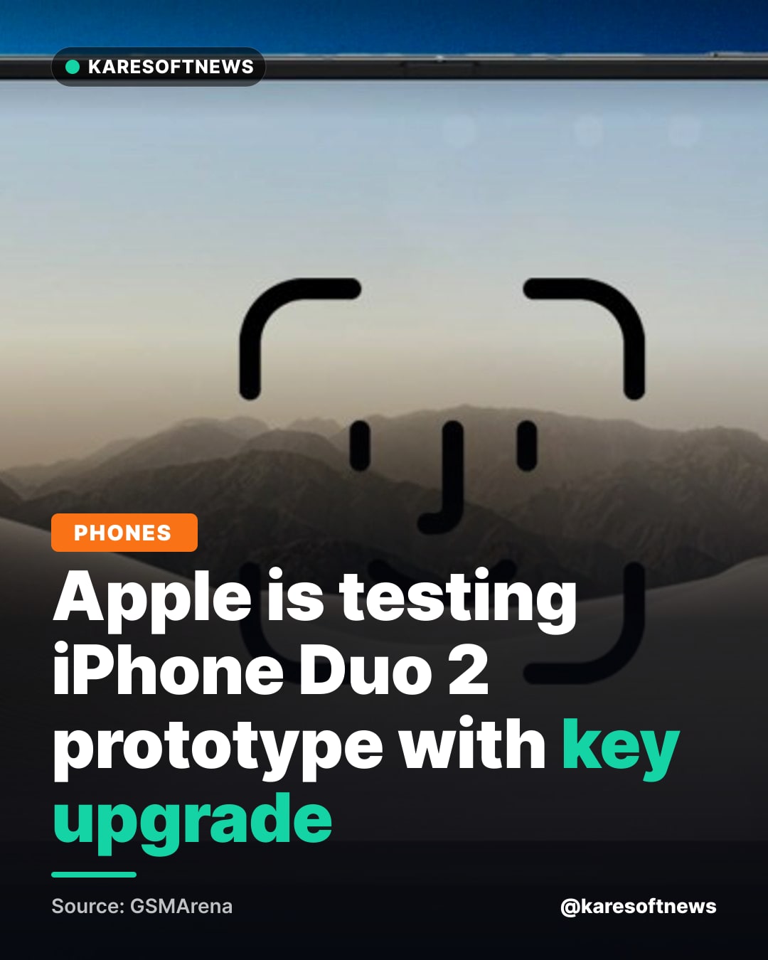 Apple is testing iPhone Duo 2 prototype with key upgrade