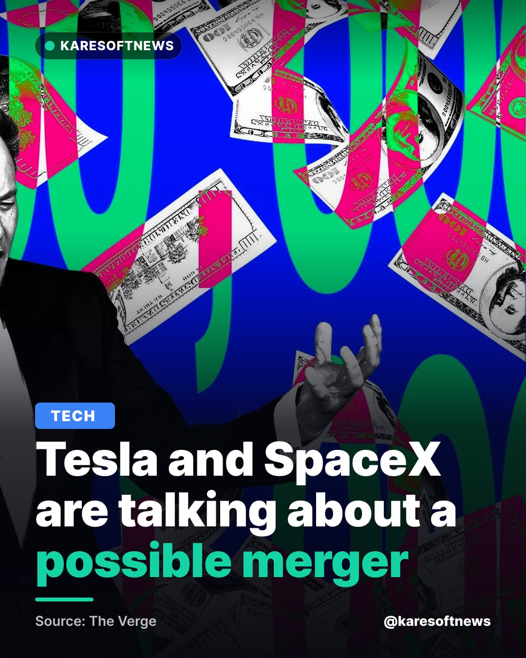 Tesla and SpaceX are talking about a possible merger