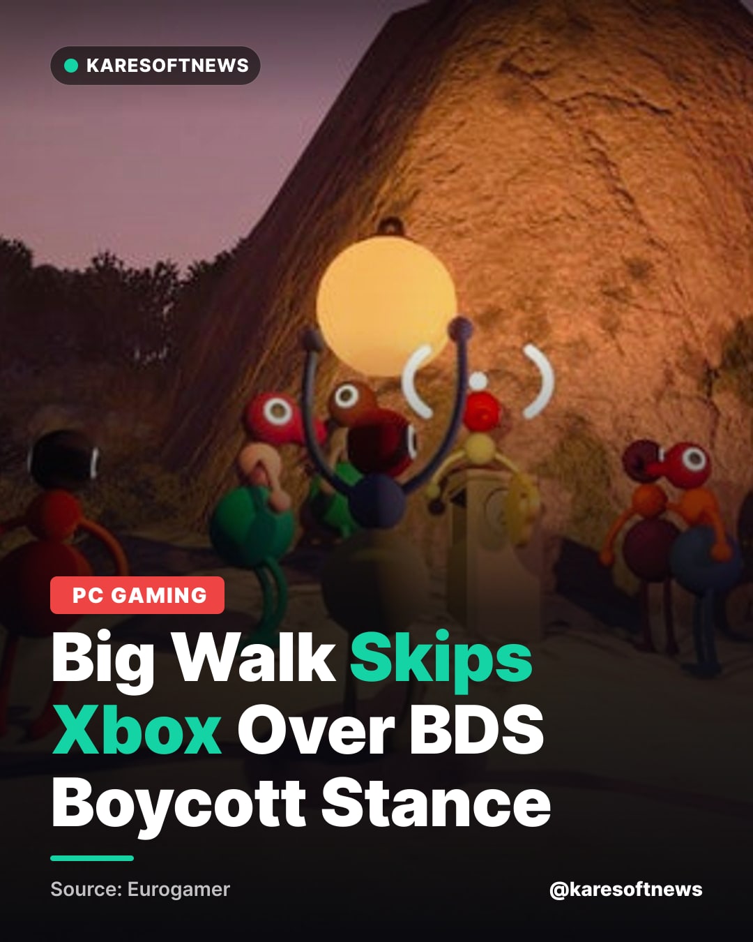 Big Walk Skips Xbox Over BDS Boycott Stance