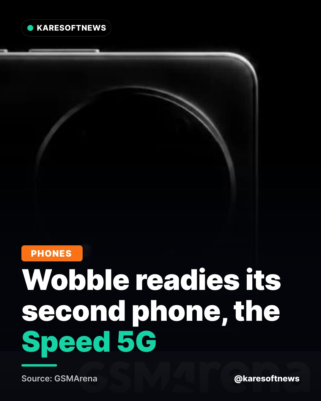 Wobble readies its second phone, the Speed 5G